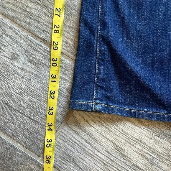 Gap 1969 demi panel sexy boot jeans Maternity size 6R Stretch Maternity - Picture 10 of 14